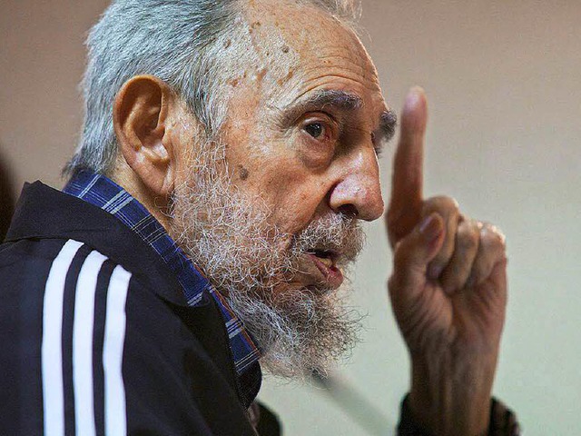 Am Freitagabend starb Fidel Castro, de...teichef Kubas, im Alter von 90 Jahren.  | Foto: dpa