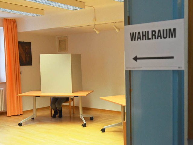Von 8 bis 18 Uhr sind die  Wahllokale geffnet.  | Foto: Victoria Langelott