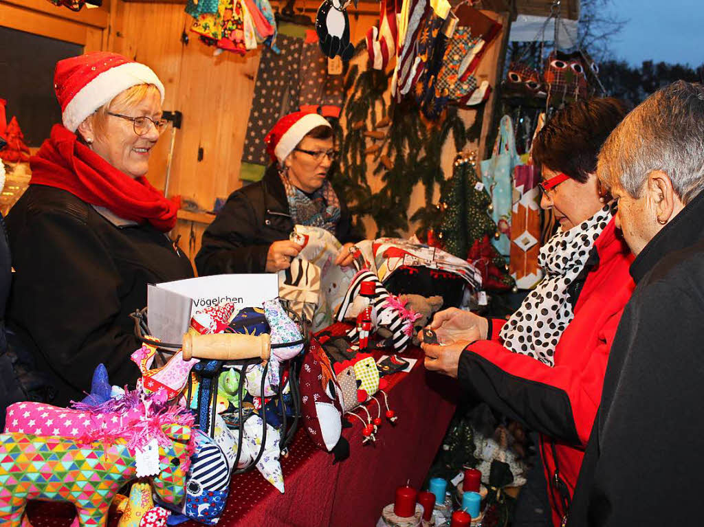 Auf dem Marcher Weihnachtsmarkt