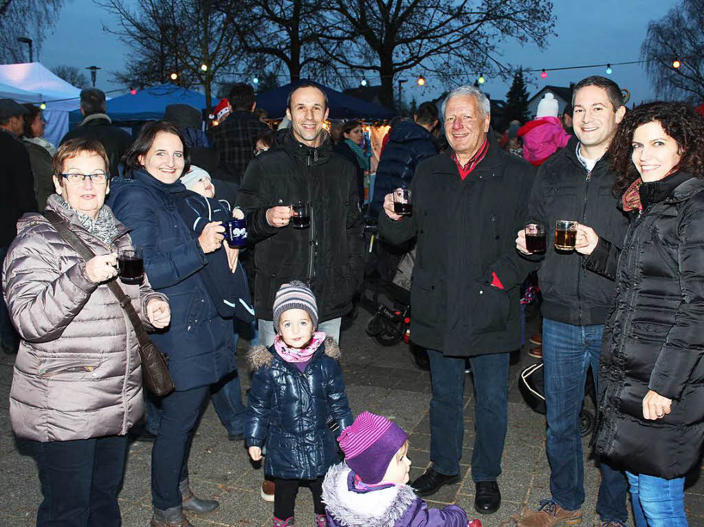 Auf dem Marcher Weihnachtsmarkt