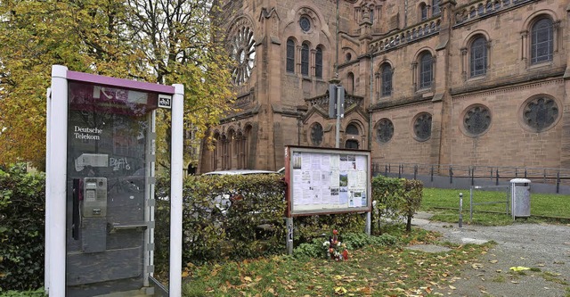 Tatort  Johanneskirche: Hier kam es zw... am 12. Oktober zum tdlichen Streit.   | Foto: Thomas Kunz