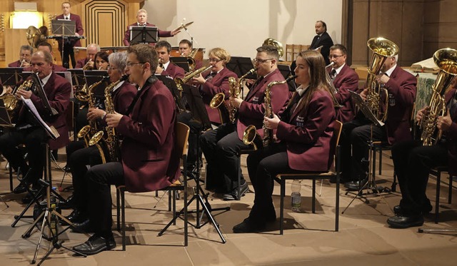 Beim Benefizkonzert des Musikvereins Wiechs kamen 3300 Euro zusammen.   | Foto: Roswitha Frey