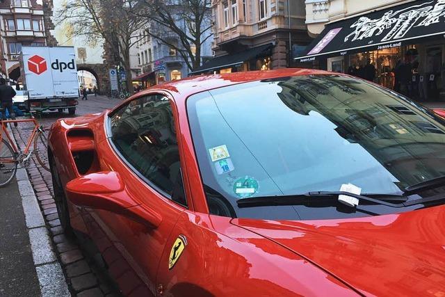 Was geschah, als ein schwbischer Ferrari-Fahrer einfach in der Kajo parkte