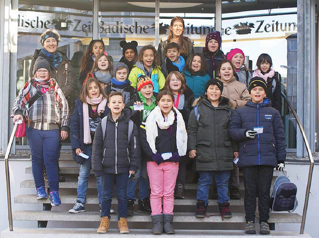 Klasse 4a der Dr.-Max-Metzger-Schule aus Schopfheim