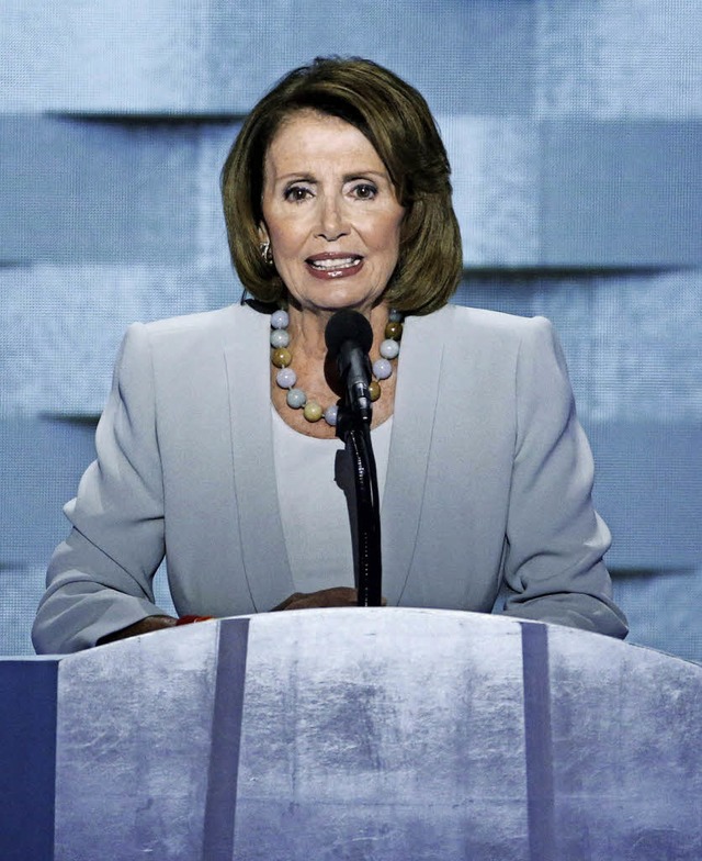 Nancy Pelosi (76) war einmal ein Star ... verhindert einen Generationswechsel.   | Foto: dpa