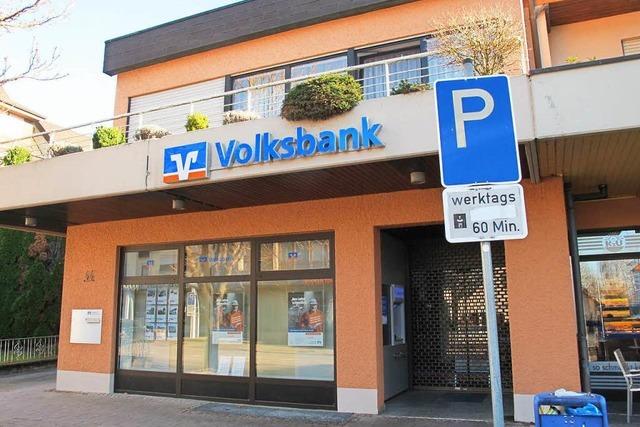 Volksbankfiliale in Bad Bellingen ist nun geschlossen