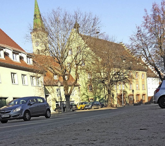 Modernes Pflaster, Sandbereiche oder a...it der angestrebten Sanierung ndern.   | Foto: Gnter Vollmer