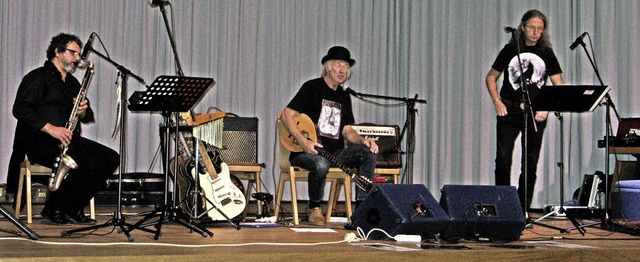 Das Duo &#8222;Tomawho &amp;  Blondie&...tt in Bernau Verstrkung mitgebracht.   | Foto: U. Spiegelhalter