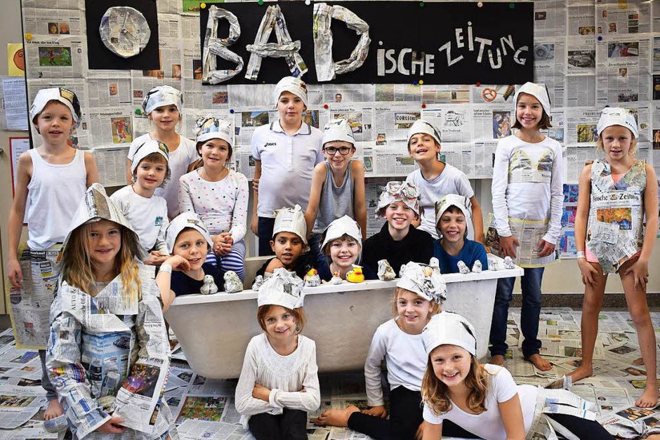 Platz 1 im Bereich Freiburg/Breisgau/Markgräflerland: Klasse 4a, Grundschule Vörstetten (Foto: privat) Platz 1 im Bereich Freiburg/Breisgau/Markgräflerland: Klasse 4a, Grundschule Vörstetten (Foto: privat)