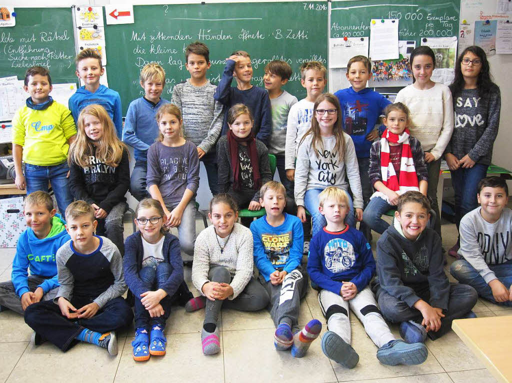 Klasse 4, Grundschule Gutach