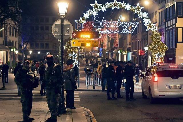 Straßburger Weihnachtsmarkt wird zur Sperrzone