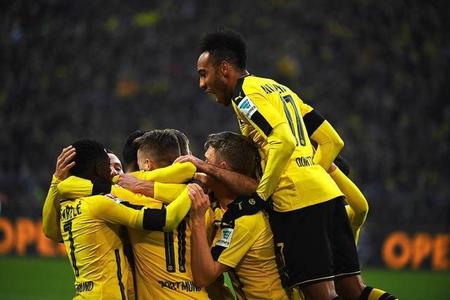 Dortmund berrollt Gladbach mit 4:1