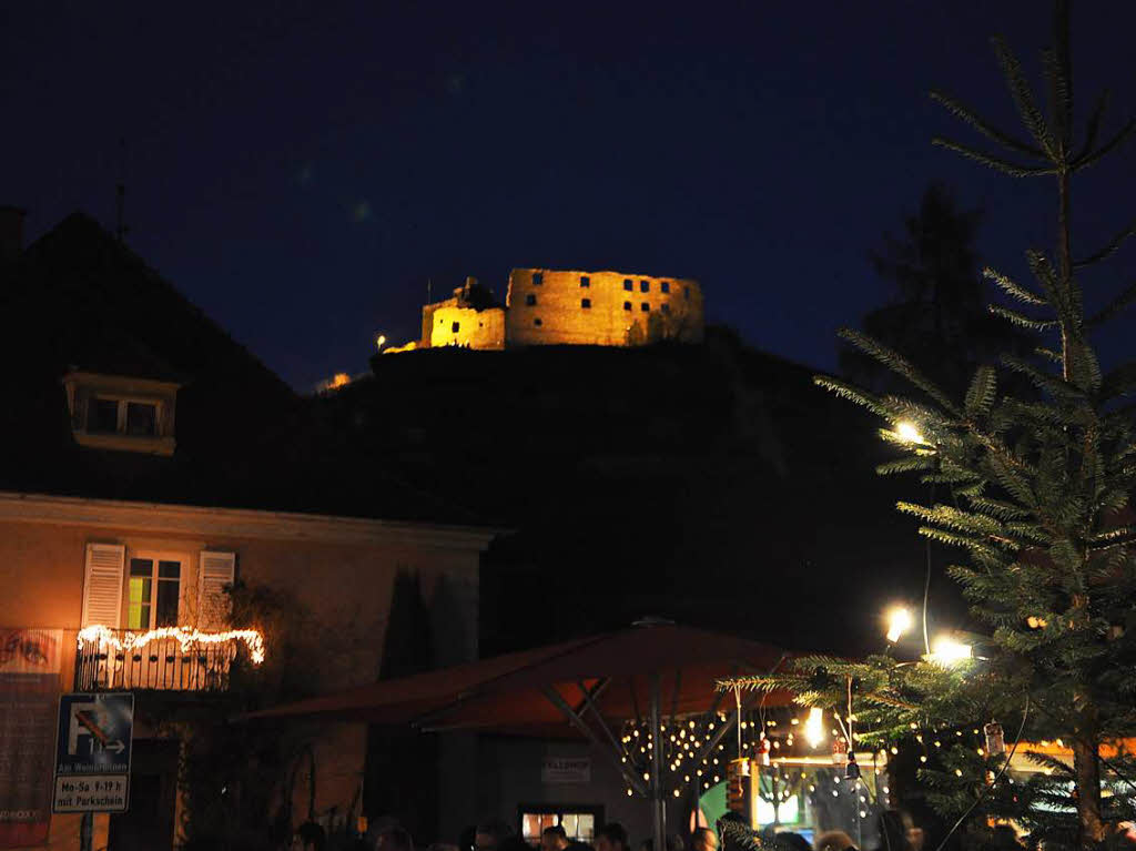 Der Weihnachtsmarkt in Staufen hat wieder zahlreiche Besucher angelockt.