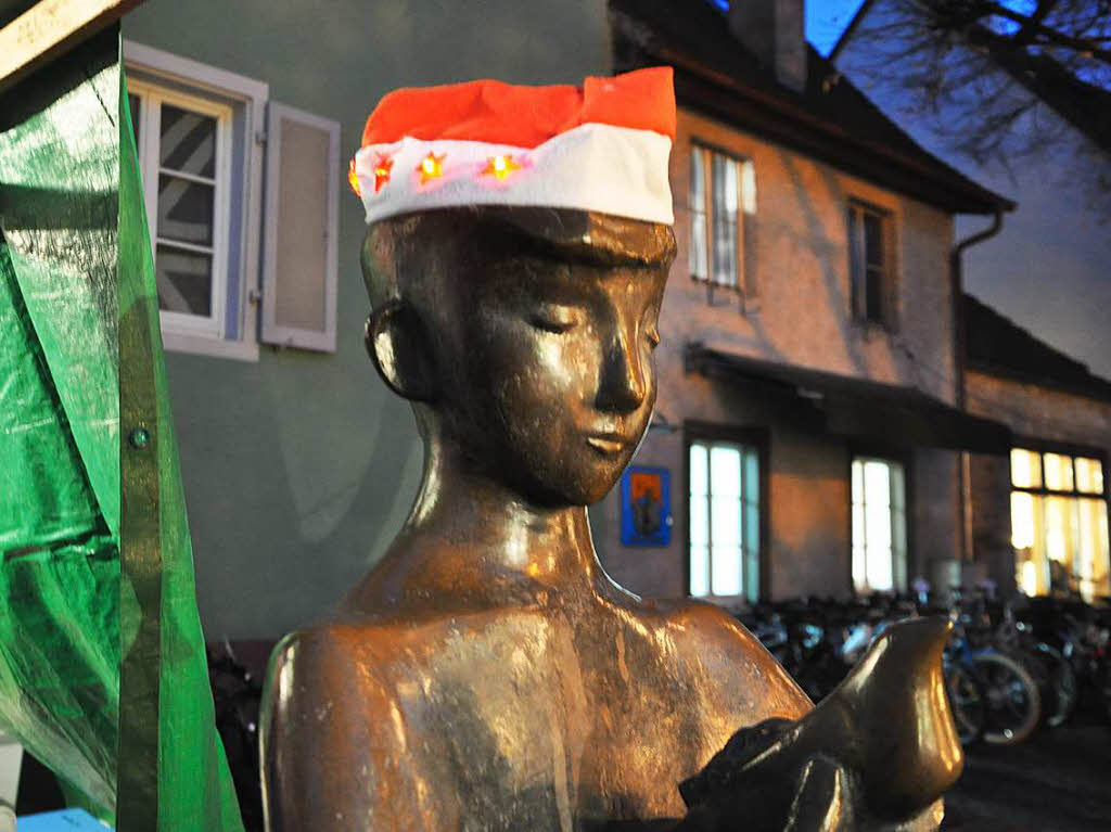 Der Weihnachtsmarkt in Staufen hat wieder zahlreiche Besucher angelockt.