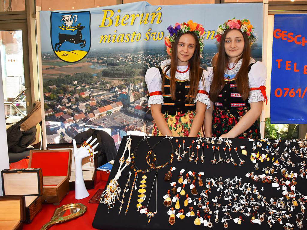 Aus der polnischen Partnerstadt Bierun reiste eine Gruppe an.