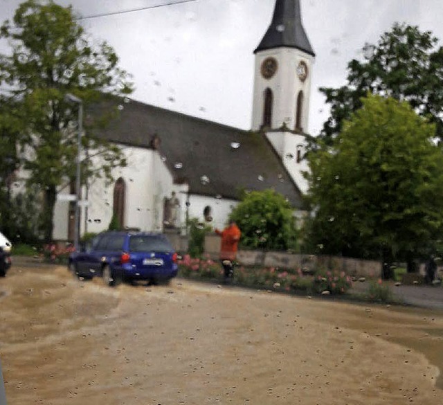 Groe Niederschlagsmengen wie im  Juni...fen &#8211; Hochwasserschutz muss her.  | Foto: Archivfoto: Miriam Sonnenberg