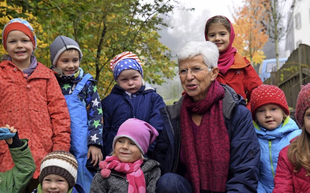Am liebsten mitten unter Kindern: Anne Welsen  | Foto: Beatrice Ehrlich