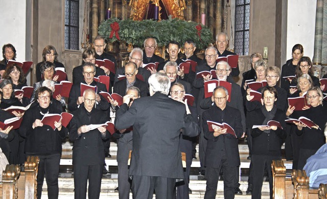Englische Weihnachtsmusik bot der Mote...g in der Todtmooser Wallfahrtskirche.   | Foto: Andreas Bhm