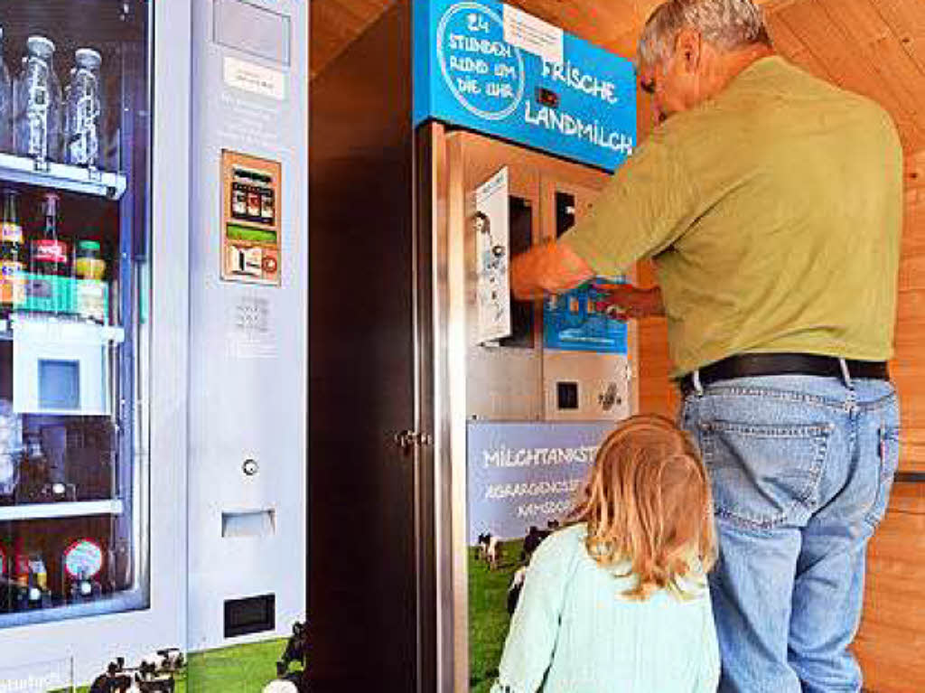 Milch vom Automaten macht Bauern unabhängiger - Wirtschaft - Badische ...