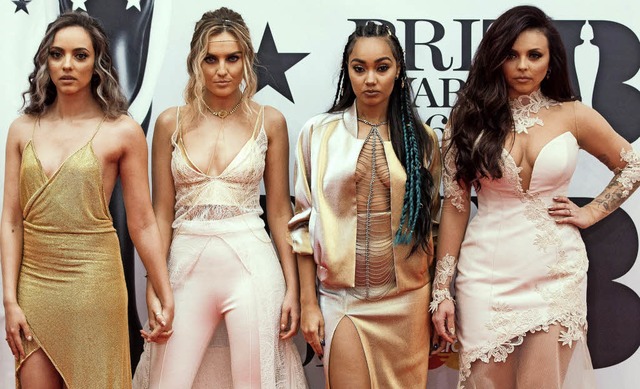 Jade Thirlwall, Perrie Edwards, Leigh-...leider nicht rechtzeitig freigegeben.   | Foto: dpa