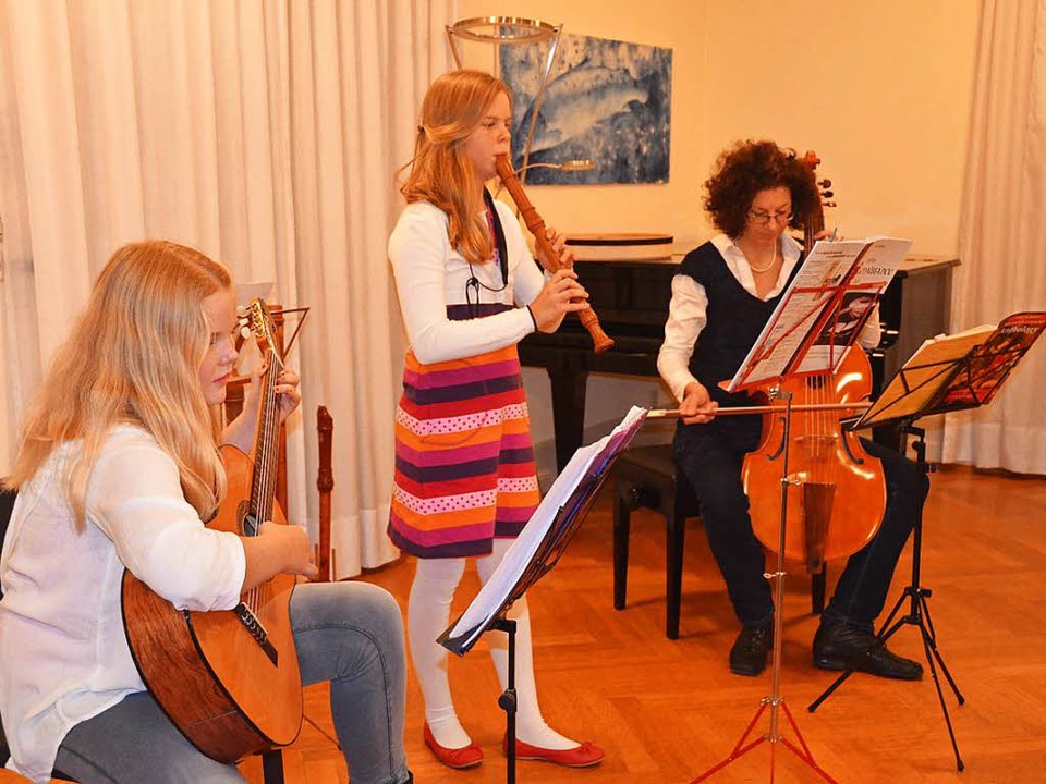 Auch Musik gab es im Dietschy-Saal.  | Foto: Peter Gerigk