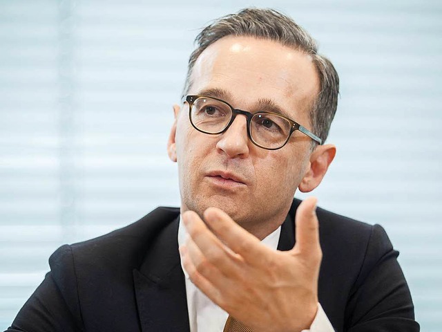 Justizminister Heiko Maas  | Foto: dpa