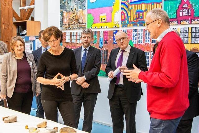 Eine Ausstellung im Integrierten Beruflichen Gymnasium in Lahr