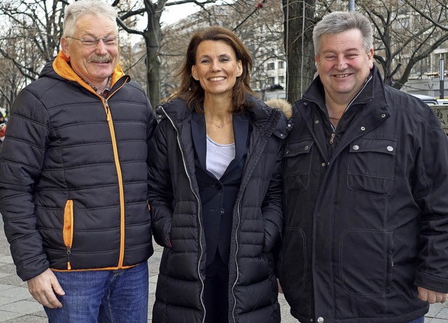 SPD-Bundestagsabgeordnete Rita Schwarz... (links) und Harry Hohlfeld in Berlin   | Foto: Bro Rita Schwarzelhr-Sutter