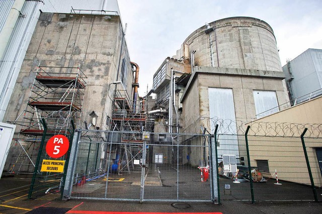 Streitpunkt: Das Atomkraftwerk Fessenheim im Elsass   | Foto: AFP