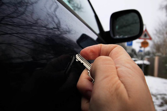 Schon wieder ist ein Auto zerkratzt worden. (Symbolbild)  | Foto: Patrik Mller