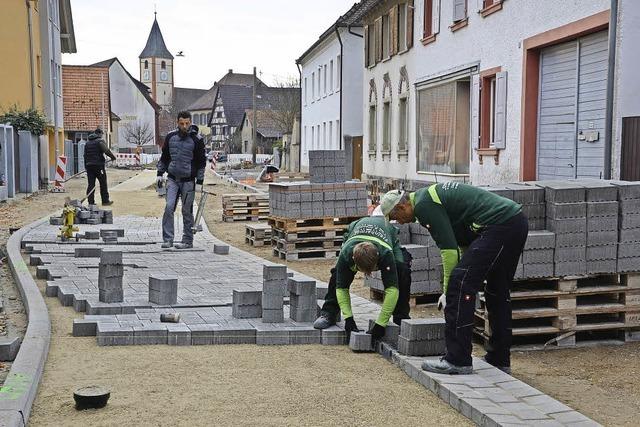 Sanierungsarbeiten in der Habsburgerstrae kommen gut voran