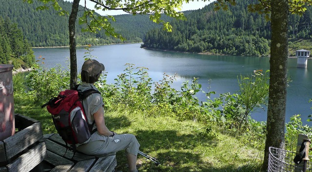 Idylle pur und sauberes Wasser: die Talsperre Reinerzau   | Foto: Rolf Mller