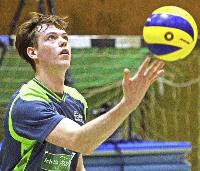 Jugend first: Die 19-jhrigen Giovanni...skonzept der Freiburger Volleyballer.   | Foto: Seeger/Keller