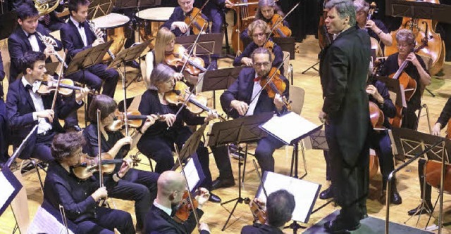 Das Oberrheinische Sinfonieorchester L...ch  in der Jubilumssaison nach Wehr.   | Foto: Roswiha Frey