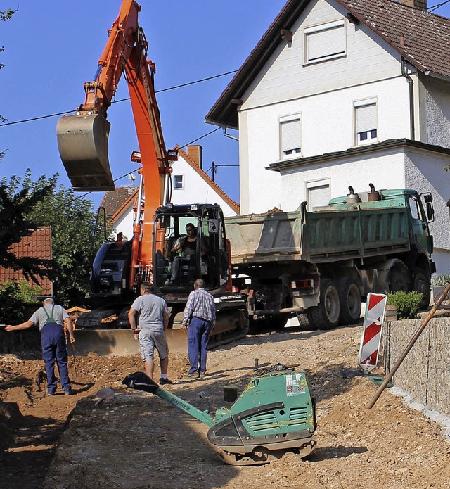 Grte Baustelle 2016: Die Sanierung d...r die gelungene Baumanahme berichten.  | Foto: Christa Maier