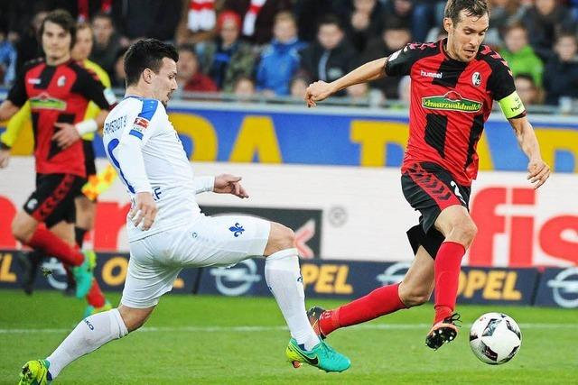 1:0-Sieg gegen Darmstadt: Freiburg nistet sich vorerst im Mittelfeld der Bundesliga-Tabelle ein