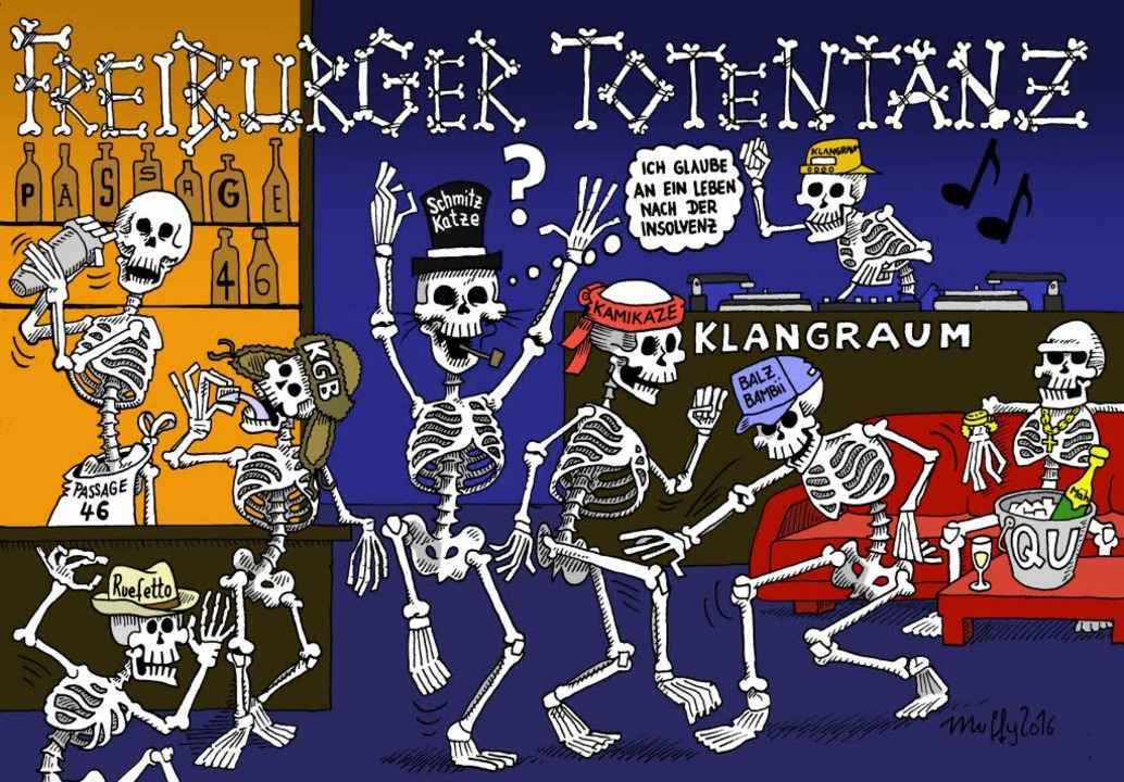 In Freiburg grassiert das Clubsterben.  | Foto: Thomas Muffler