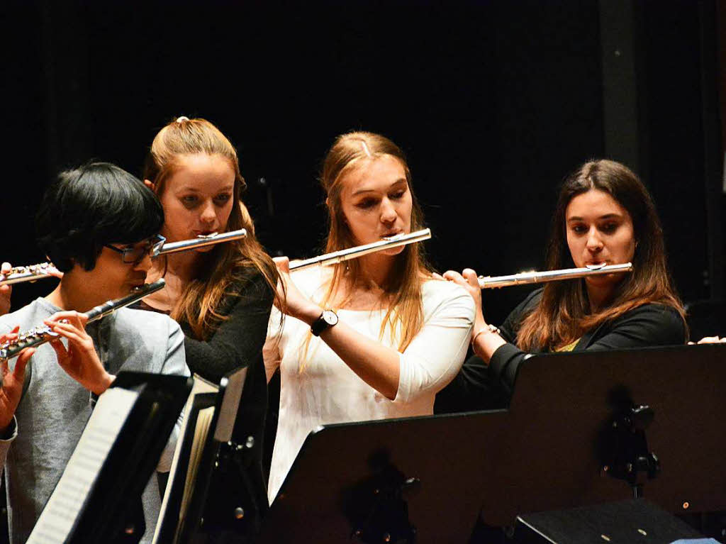 Querfltenensemble von vier Musikschulen  Flautissimo