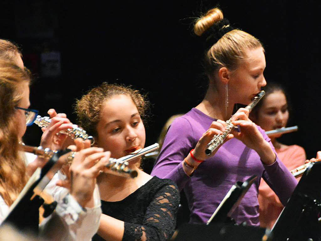 Querfltenensemble von vier Musikschulen  Flautissimo