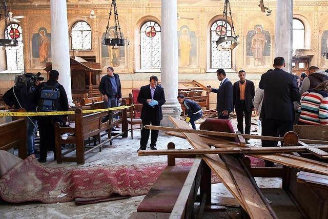 Mindestens 25 Tote bei Anschlag auf Kirche in Kairo