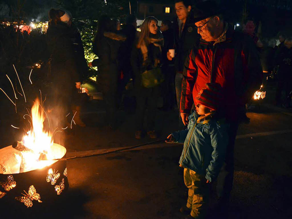 Stimmungsvoll war’s bei der Lieler Dorweihnacht.