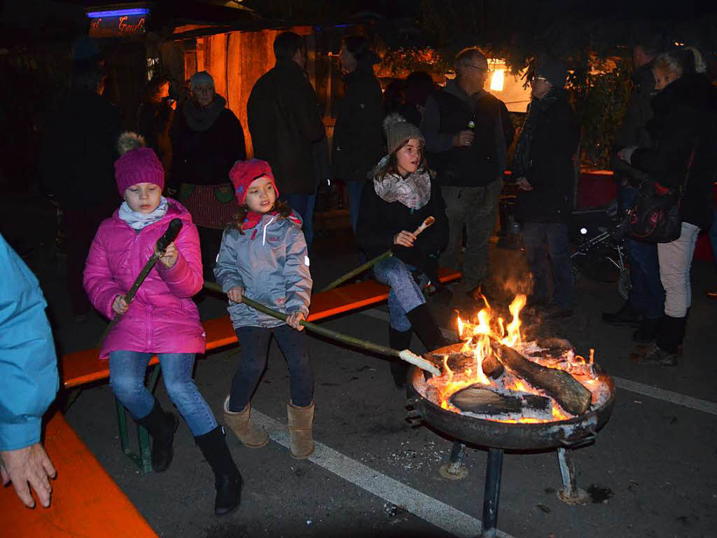 Stimmungsvoll war’s bei der Lieler Dorweihnacht.