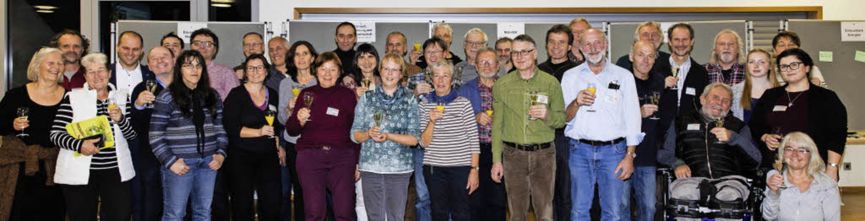 Die Gründungsmitglieder des Arbeitskre...8222;Klimaschutz in Waldkirch&#8220;.   | Foto: Fotos: Gabriele Zahn