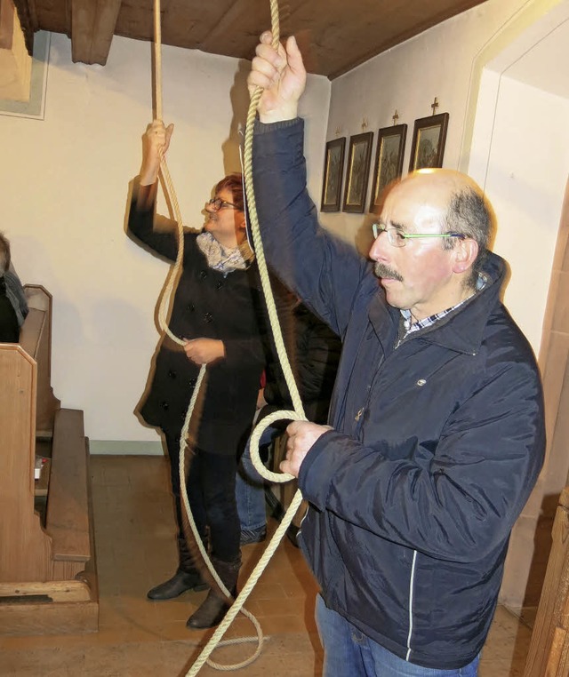 Wenn die Glocken in Brunnadern luten,...ihre Schflein zum Kirchenpatrozinium.  | Foto: erhard morath