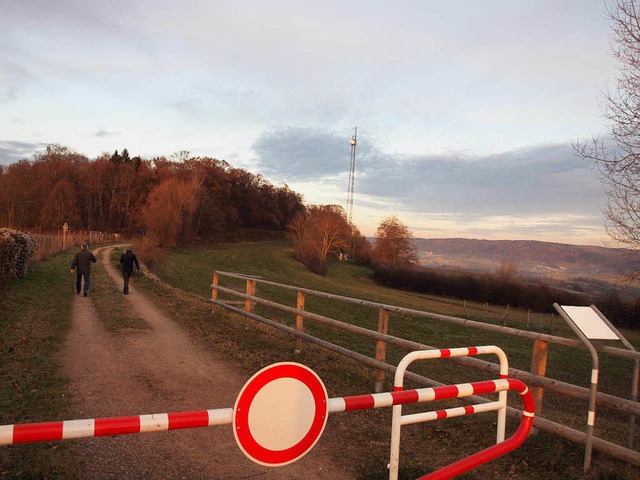 Beim  Sender auf dem Heuberg gibt es   Probleme mit der Stromversorgung.  | Foto: Michael Haberer