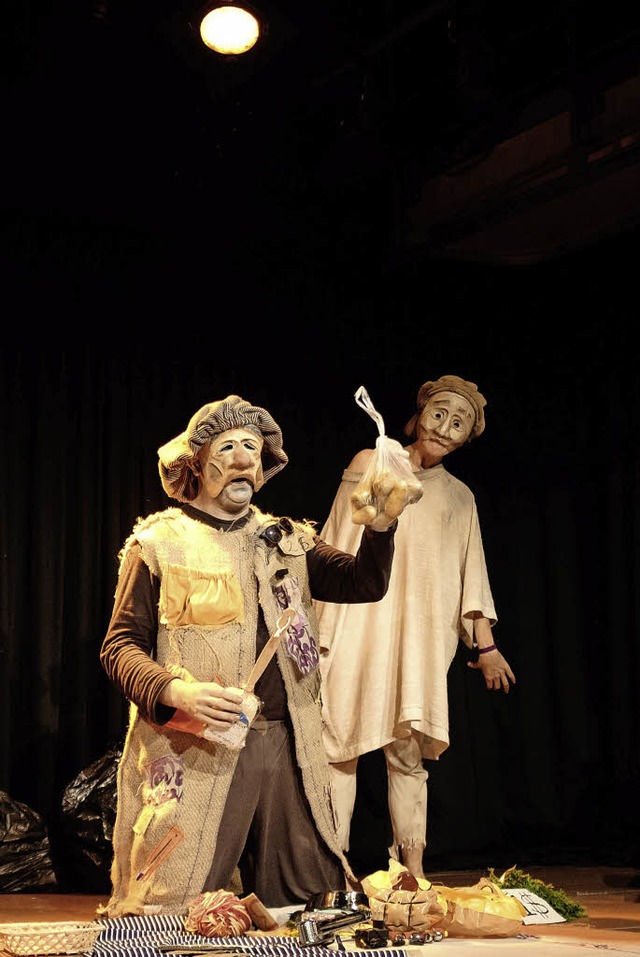 &#8222;Betn &#8211; une vie dans la r...s Teatro Strappato im Nellie Nashorn.   | Foto: Ansgar Taschinski