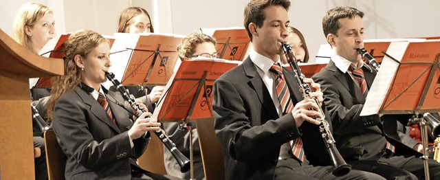 Der Musikverein Schwrstadt konzertiert in der Clemens- und Urban-Kirche.   | Foto: Horatio Gollin