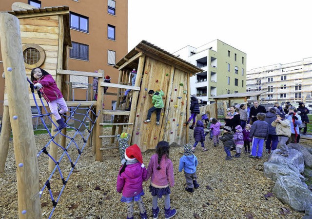 Der neue Stern am Himmel der Freiburge...m Sternenhof-Areal eingeweiht worden.   | Foto: Ingo Schneider