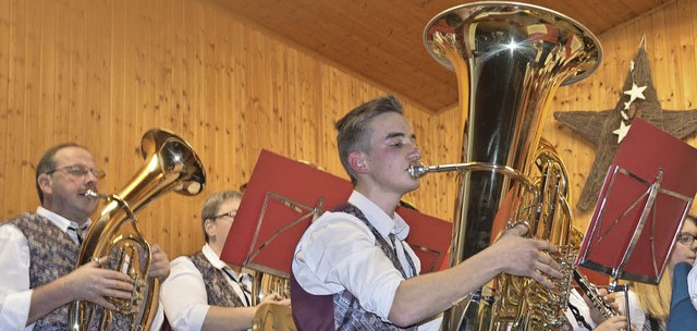 Znftig ging&#8217;s zu, beim Jahreskonzert des Musikvereins Rohmatt.   | Foto: Karlheinz Rmmele