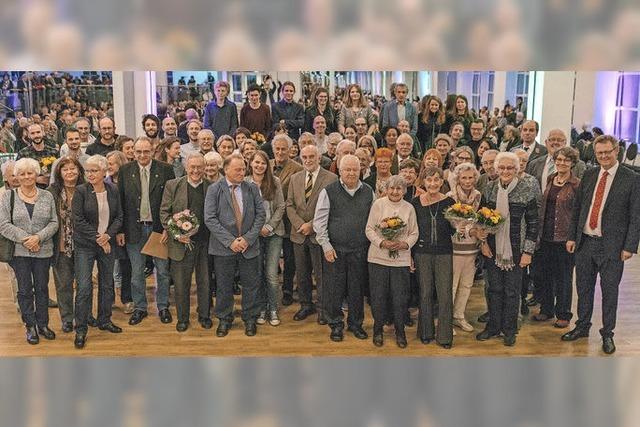 Stadt Freiburg zeichnet Ehrenamtliche für Engagement aus
